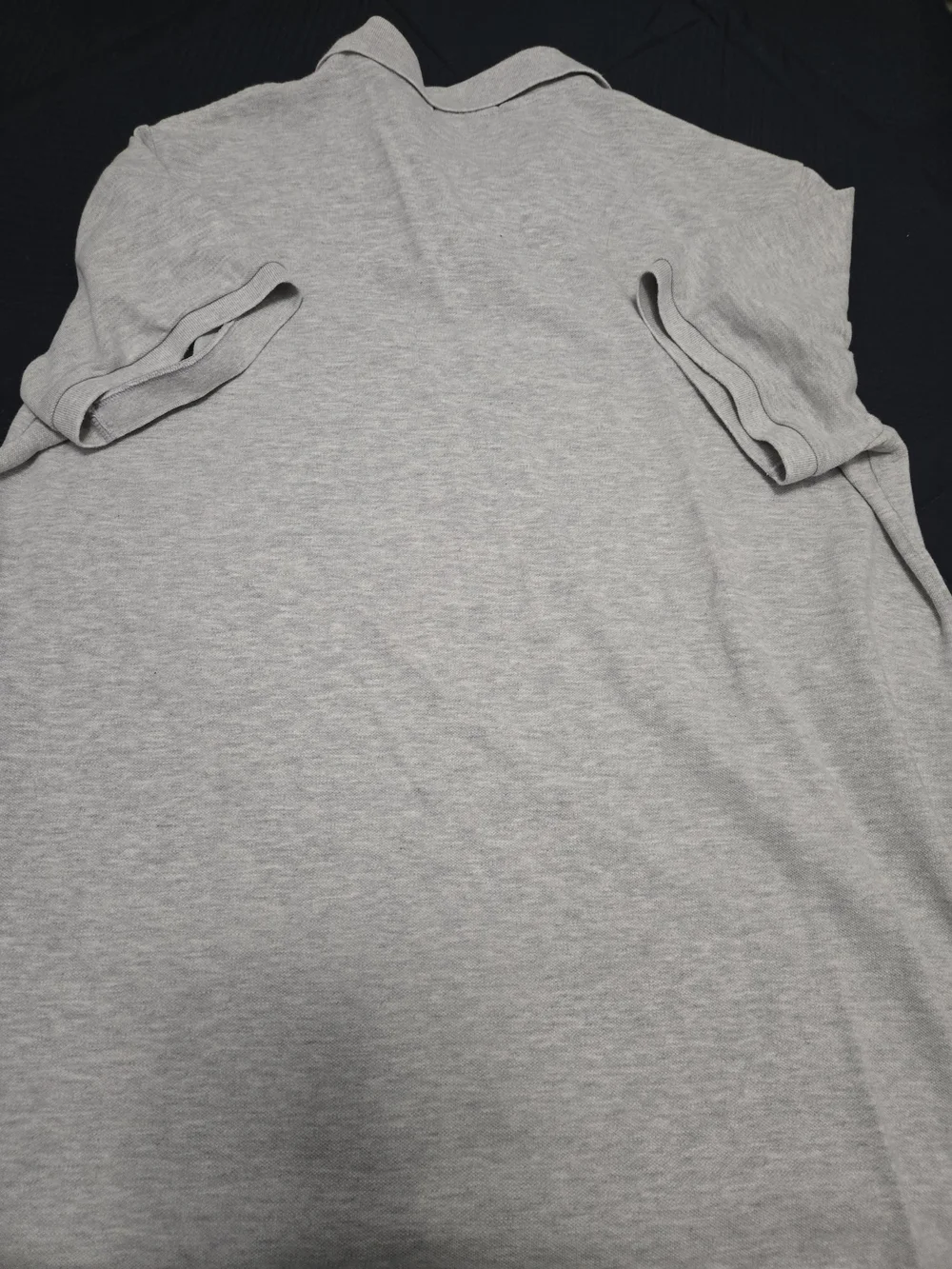 Polo by Ralph Lauren Light Heather Gray Classic Polo with Navy Pony